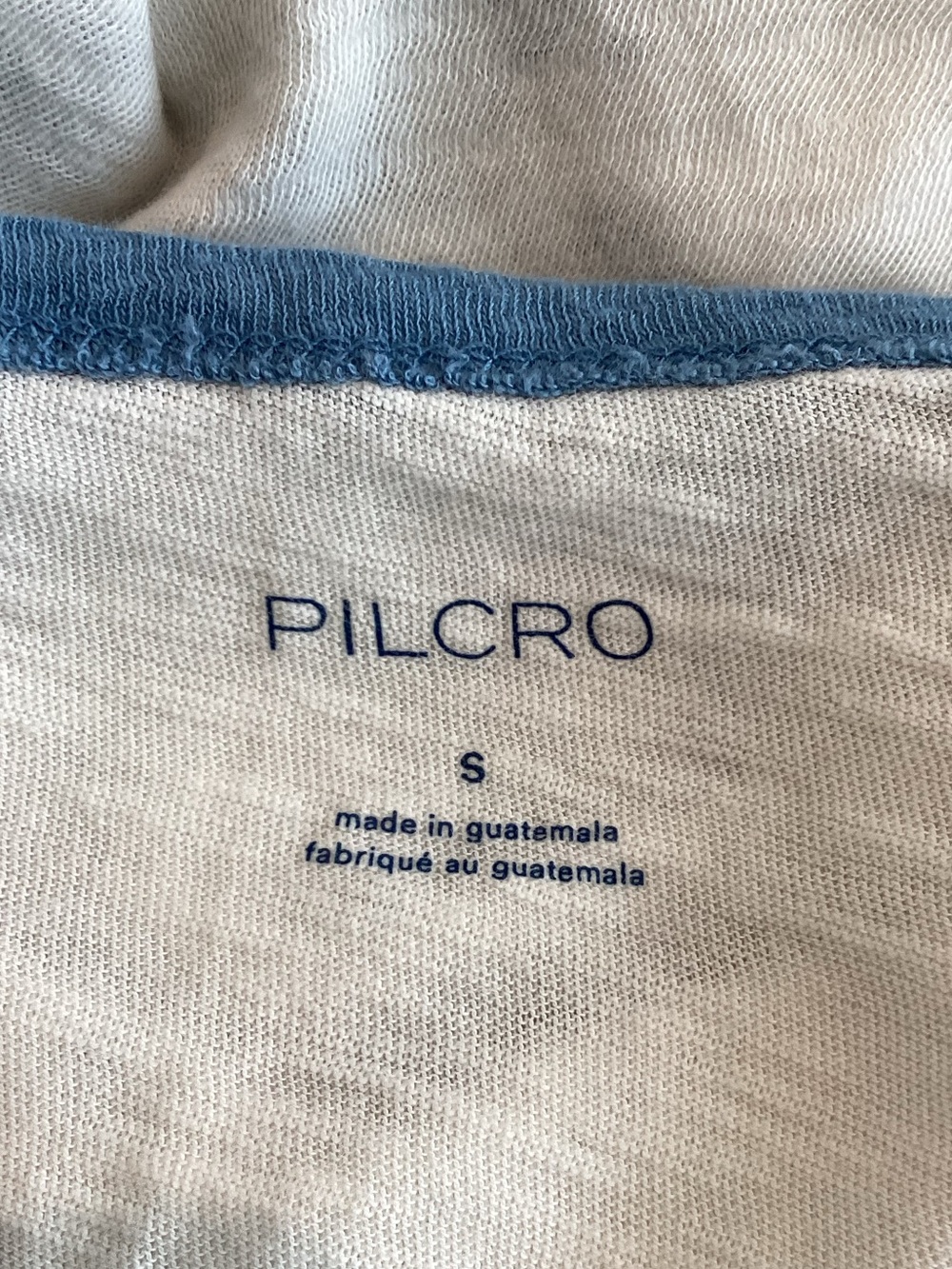 Anthropologie Ringer Tee Heritage Scoop Neck Long Sleeve New Small San Francisco - Picture 12 of 15